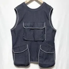Freeサイズ！snowpeak キャンバスホームキャンプベスト 2WAYベストのサムネイル