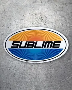 【オフィシャル製品】sublime サブライム ステッカー ©2001年 当時物