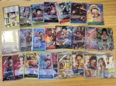 ワンピースカード まとめ売り ルフィ エース ニカ ギア5など おまけ