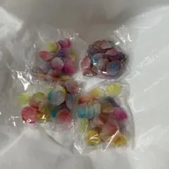 ハンドメイド素材　ビーズ　花びら