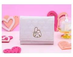 sweet2025年3月号増刊付録 マイメロディ ハートキルティング ミニ財布