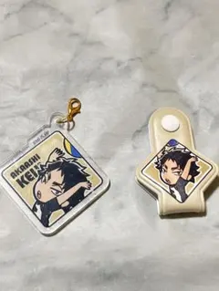 ハイキュー!! コードホルダー　アクリルチャーム　赤葦京治