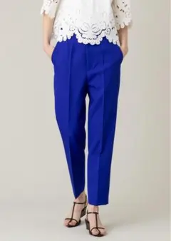 LOULOU WILLOUGHBY ハイウエストツイルテパードパンツ