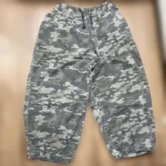 迷彩柄 コットン ハーフパンツ ゴム入り