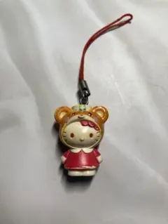 レア】ハローキティ×たまくまちゃん マッキンコラボ 携帯ストラップ