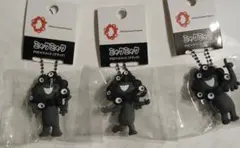 黒ミャクミャク PVCマスコット　(ブラック)　 A B C セット　黒ミャク