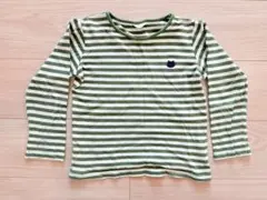 ミキハウス PICNIC 長袖カットソー ロンT 120cm ボーダー