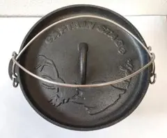 【新品未使用】CAPTAIN STAG ダッチオーブン22cm UG-3061のサムネイル