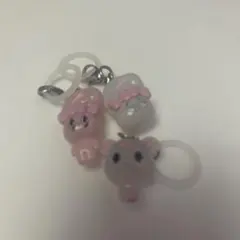 ぴ*け様 エスターバニー めじるしアクセサリー ジュエルペット ラブラ ピンク