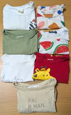 80,90cm Tシャツまとめ売りのサムネイル