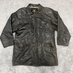 DEER SKIN 鹿革 レザージャケット ダークブラウン 本革