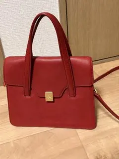 アニエスベー　赤　ショルダーバッグ