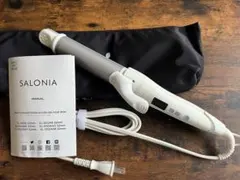 SALONIA 2WAYヘアアイロン SL-002A 32mm 収納ポーチ付き