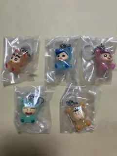 クレヨンしんちゃん めじるしアクセサリー みんなでくまパジャマ