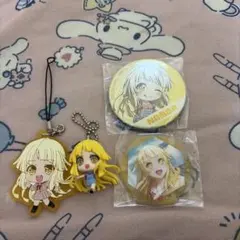 バンドリ 信澤収展 弦巻こころ ハロー、ハッピーワールド！ 缶バッジ 2