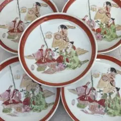 恵比寿様 豆皿 5枚セット 色絵 縁起物 昭和レトロ恵比寿様 豆皿 5枚セット 色絵 縁起物 - メルカリ