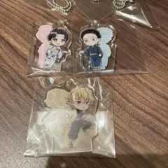 鬼滅の刃一番くじ きゅんキャラアクリルチャーム 狛治 小雪２種　我妻善逸
