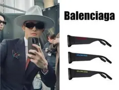 まいかBALENCIAGA LED FRAME サングラス バレンシアガより“ロゴが光る”アイウェア- 好みのカラーグラデーション