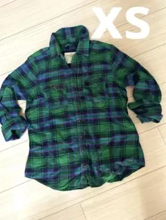 Abercrombie & Fitch チェック柄長袖シャツ
