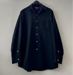 超スペシャル 90s ポロ ラルフローレン MARLOWE 長袖 シャツ M 黒