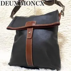 DEUX MONCX ✨良品✨ ショルダーバッグ オールレザー シボ革 ビジカジ