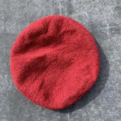 90s VINTAGE KENZO ベレー帽 ウール 日本製 ヴィンテージ 赤色