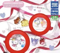 サンリオキャラクター ドロップキーホルダー 2セット