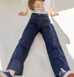 ワイドレッグデニム