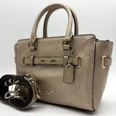 美品 コーチ スワッガー 2way ハンド ショルダーバッグ c767