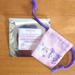 【ちいかわ×サンリオ】コラボ記念♡ミニ巾着（モモンガ×クロミ）ノベルテ