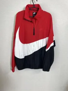 NIKEナイキウーブン ナイロントラックジャケットBIGロゴ　サイズL