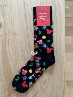 ハッピーソックス　ミッキーマウス柄