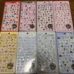 【正規品】ボンボンドロップシール 新作サンリオmoji コンプリートセット全8種