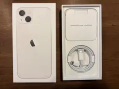 【空箱・付属品付】iPhone 13 スターライト256GB 化粧箱 ケーブルのサムネイル