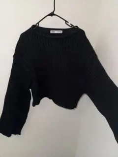 オフショルダー ニット