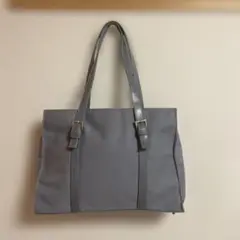 グレー トートバッグ キャンバス