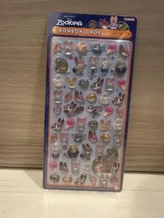 正規品　希少　ディズニーボンボンドロップシール