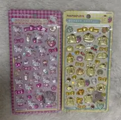 【正規品】 ハローキティ、ポムポムプリンBONBON DROPシール
