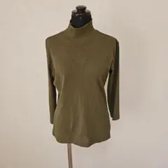 GIANNI LO GIUDICE ハイネックニット カーキ 40