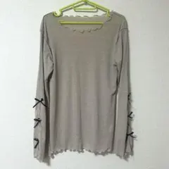 mily bilet 薄ピンク長袖 トップス XL【最終値下げ】
