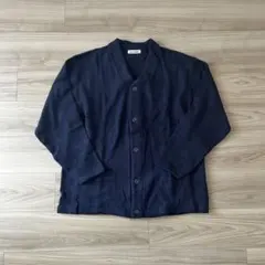 Dream Catcher カーディガン 綿100% 韓国製 ネイビー L