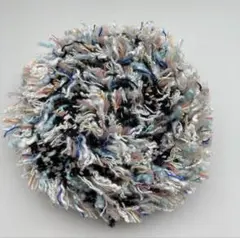 ツイード　花　コサージュ　未使用品