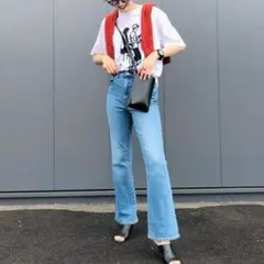 UNIQLO♡スリムフレアジーンズ♡23/58.5cm♡美品♡完売♡ユニクロ♡