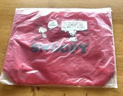 SNOOPY トートバッグ レッドのサムネイル