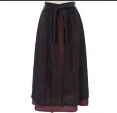 最終値下げ♡新品タグ付き♡axes femme♡バイカラーレースSK ゴスロリ