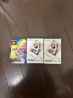 富士フィルム チェキ instax mini フィルム 10枚入り 3パック