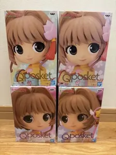 Qposket★カードキャプターさくら★フィギュア4体セット★新品未開封