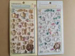 サンリオ　ポムポムプリン　シナモロールボンボンドロップシール 2枚セット