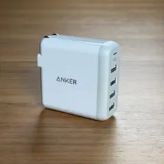 Anker 40W 4ポートUSB急速充電器 PowerPort 4 折り畳み式