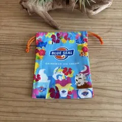 ブルーシール巾着Sトロピカル